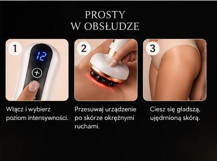 CellCut — bańka próżniowa z grzaniem i masażem gua sha